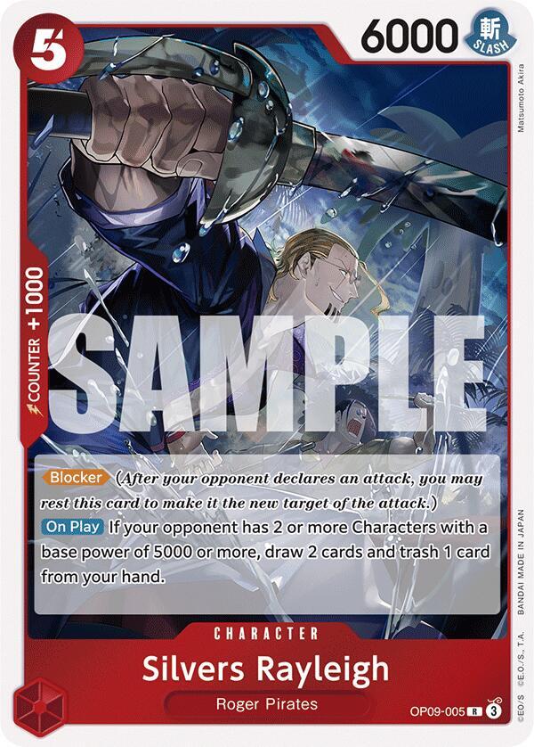 Silvers Rayleigh OP09-005 (Emperors in the New World)  - Foil | Good Games Morley