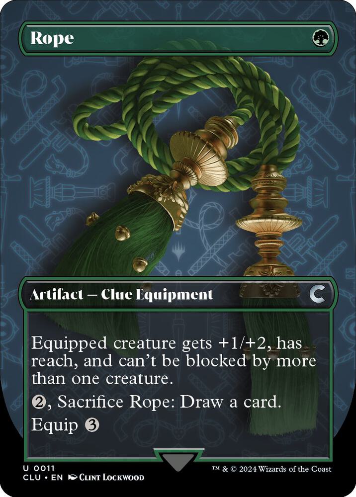 Rope 11/284 (Ravnica: Clue Edition)  - Borderless | Good Games Morley