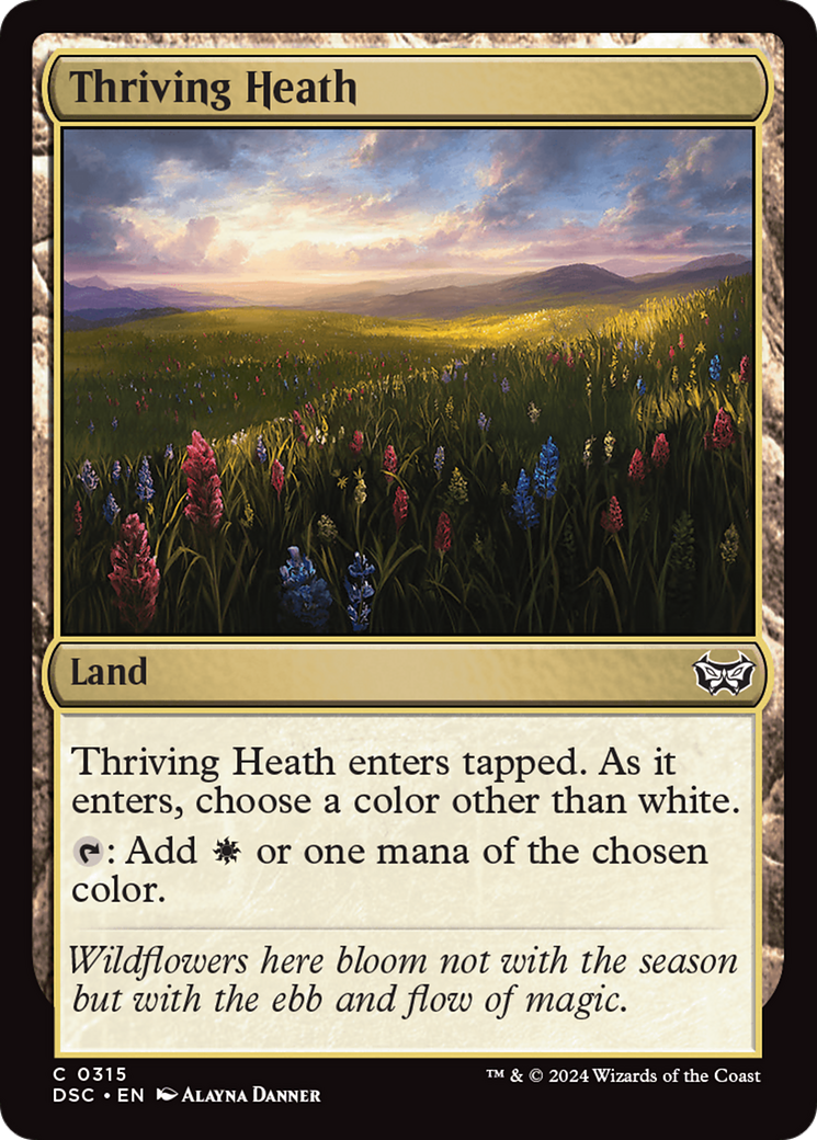 Thriving Heath [Duskmourn: House of Horror Commander] | Good Games Morley