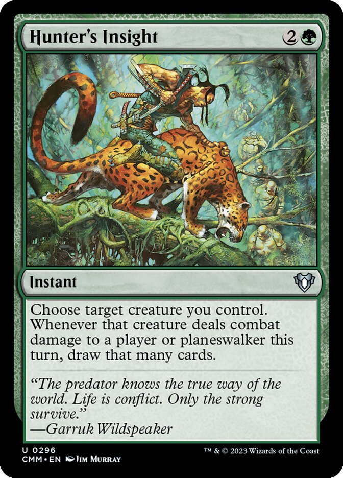 Hunter's Insight 296 (Commander Masters)  | Good Games Morley