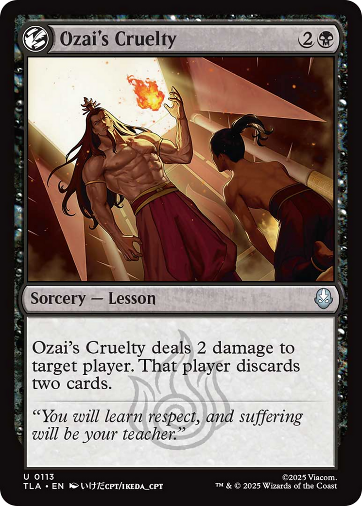 Ozai's Cruelty [Avatar: The Last Airbender] | Good Games Morley