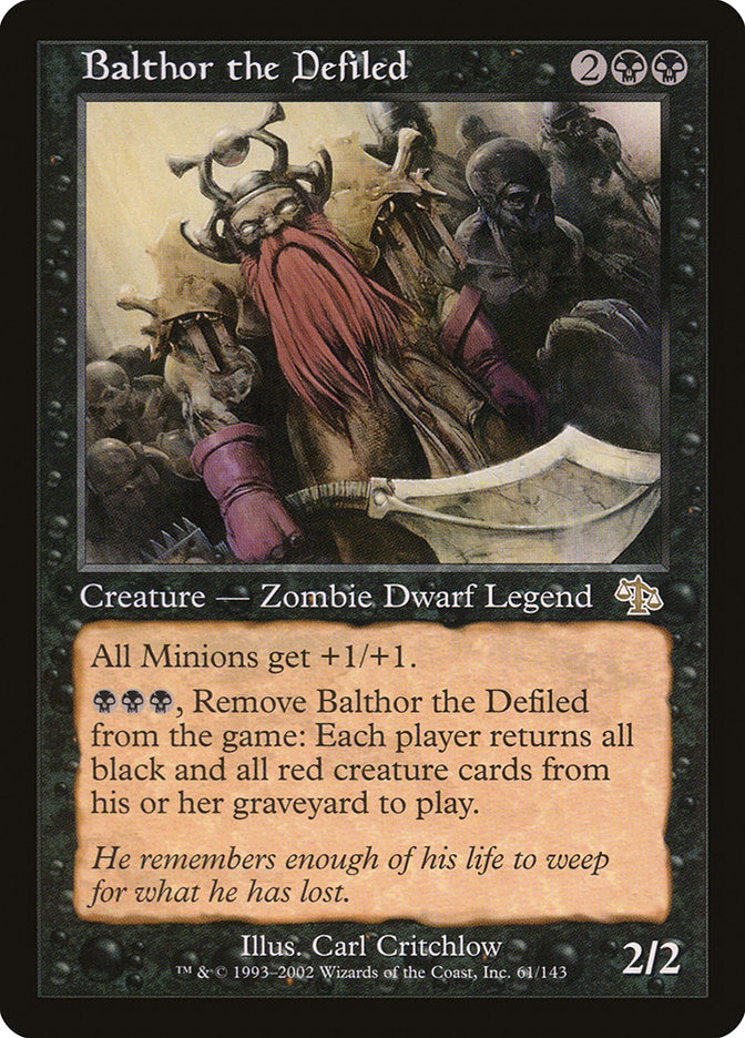 Balthor the Defiled 61/143 (Judgment)  - Foil | Good Games Morley