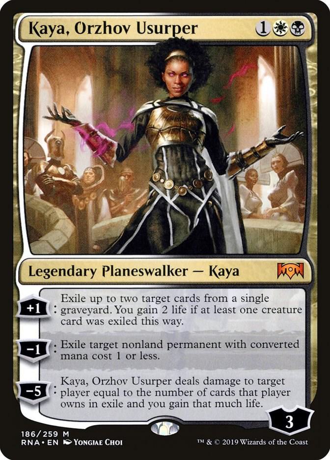 Kaya, Orzhov Usurper 186/259 (Ravnica Allegiance)  | Good Games Morley