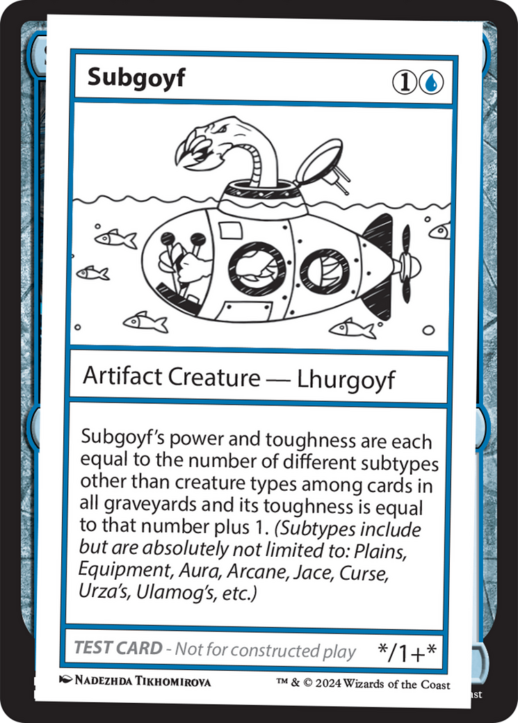 Subgoyf [Mystery Booster 2 Playtest Cards] | Good Games Morley