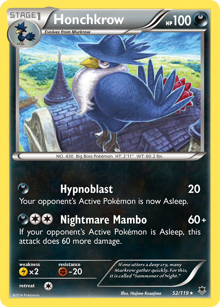 Honchkrow (52/119) [XY: Phantom Forces] | Good Games Morley
