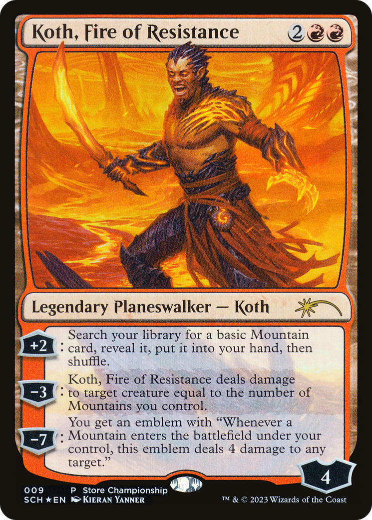 Koth, Fire of Resistance [Store Championships 2023] | Good Games Morley