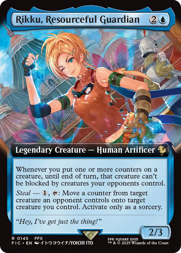 Rikku, Resourceful Guardian (Extended Art) [FINAL FANTASY Commander] | Good Games Morley