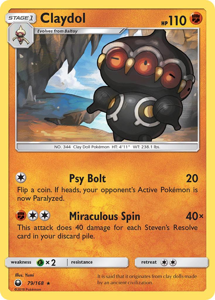 Claydol (79/168) [Sun & Moon: Celestial Storm] | Good Games Morley