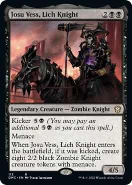 Josu Vess Lich Knight 113/50 (Commander: Dominaria United)  | Good Games Morley