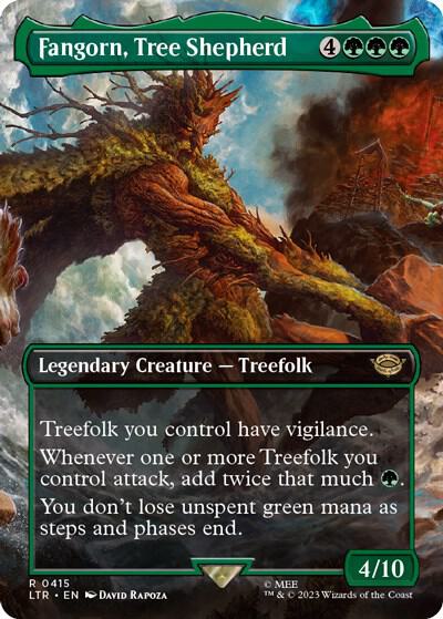 Fangorn, Tree Shepherd 415/281 (Universes Beyond: The Lord of the Rings: Tales of Middle-earth)  - Borderless | Good Games Morley