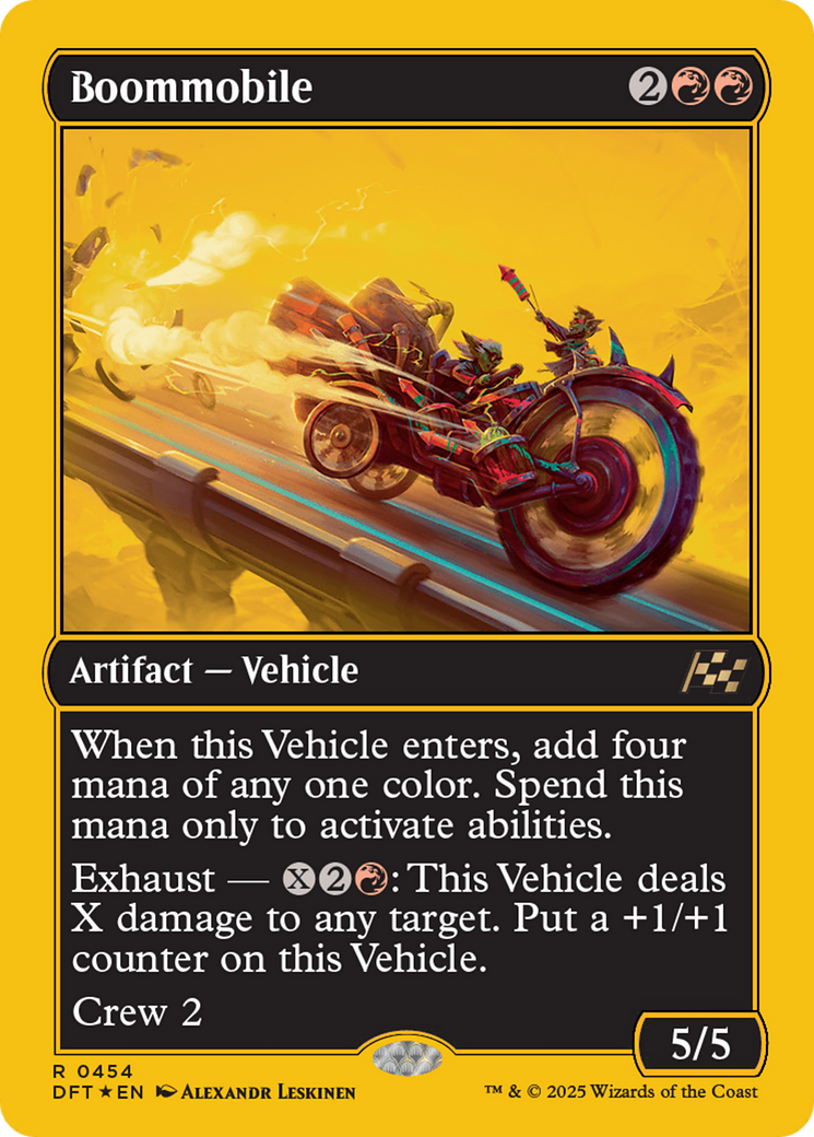 Boommobile (First-Place Foil) [Aetherdrift] | Good Games Morley