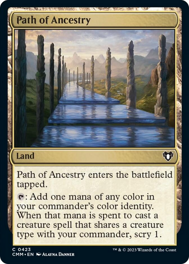 Path of Ancestry [Commander Masters] | Good Games Morley
