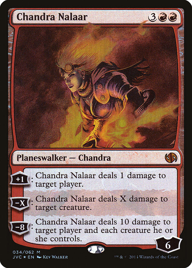 Chandra Nalaar 34/62 (Duel Decks: Anthology)  - Foil | Good Games Morley