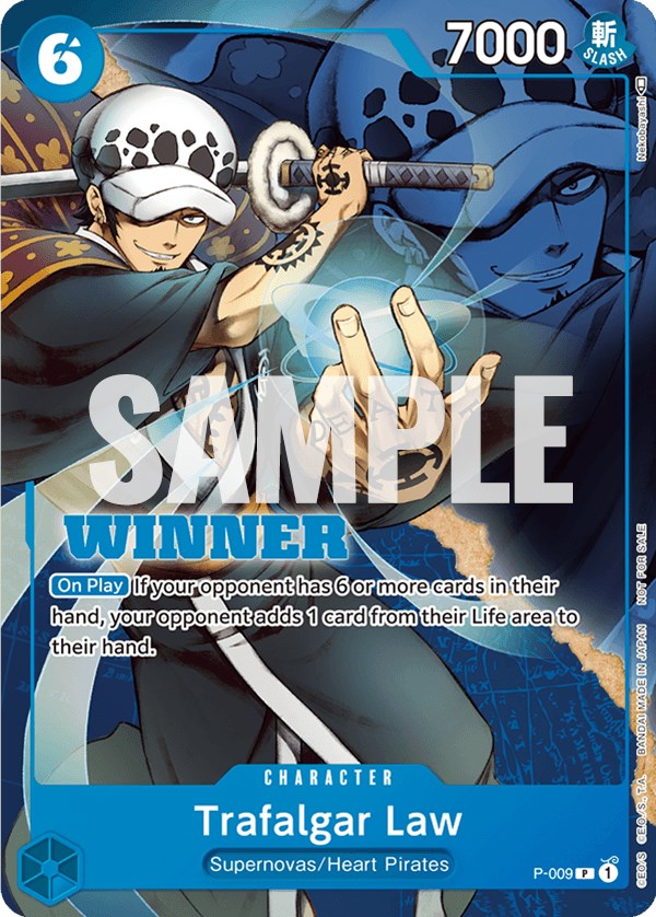 Trafalgar Law (P-009) (Winner Pack Vol. 1) [One Piece Promotion Cards] | Good Games Morley