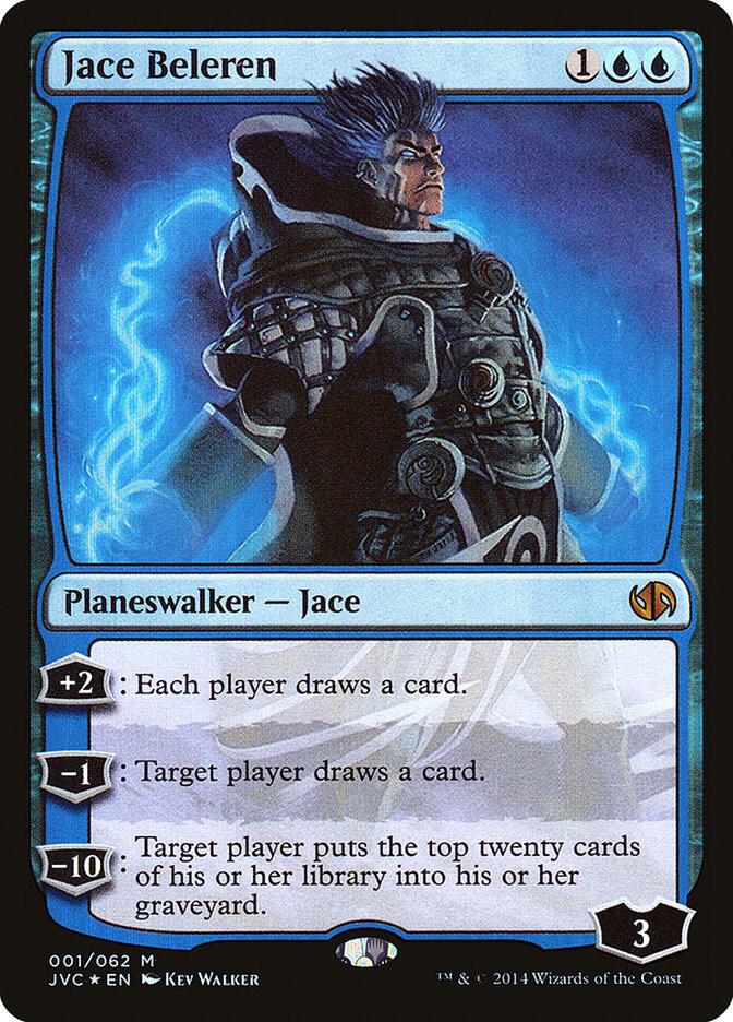 Jace Beleren 1/62 (Duel Decks: Anthology)  - Foil | Good Games Morley