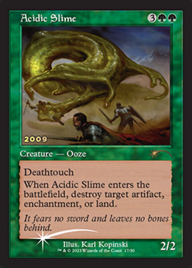 Acidic Slime [30th Anniversary Promos] | Good Games Morley