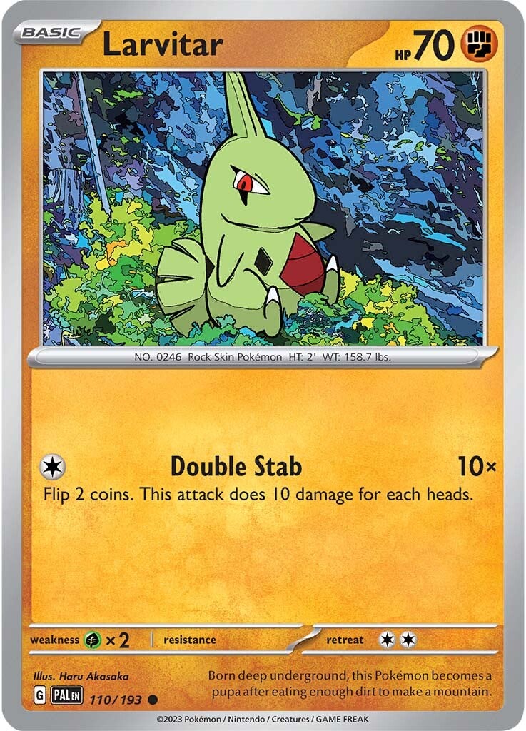 Larvitar (110/193) [Scarlet & Violet: Paldea Evolved] | Good Games Morley