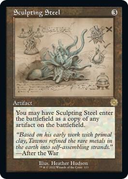 Sculpting Steel Schematic 113 (The Brothers' War: Retro Frame Artifacts)  | Good Games Morley