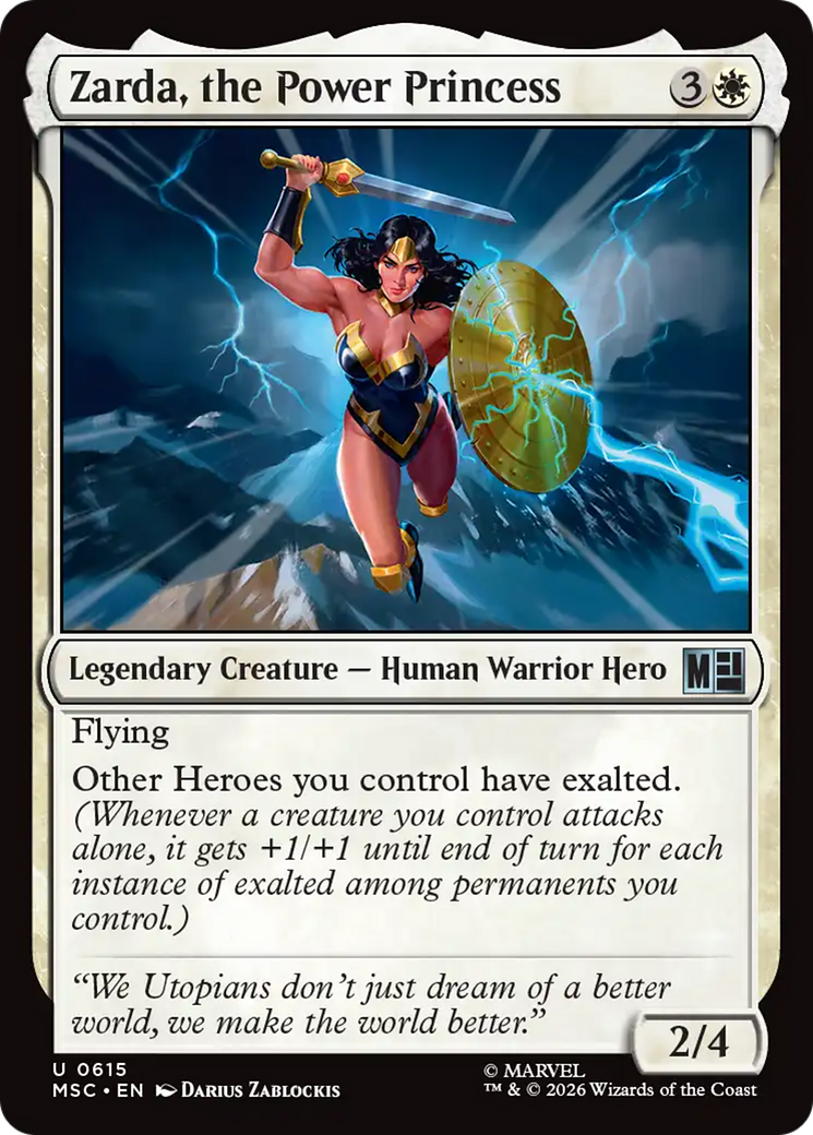 Zarda, the Power Princess [Marvel Super Heroes Commander] | Good Games Morley