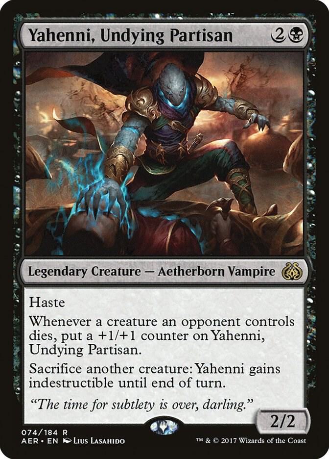 Yahenni, Undying Partisan 74/184 (Aether Revolt)  | Good Games Morley