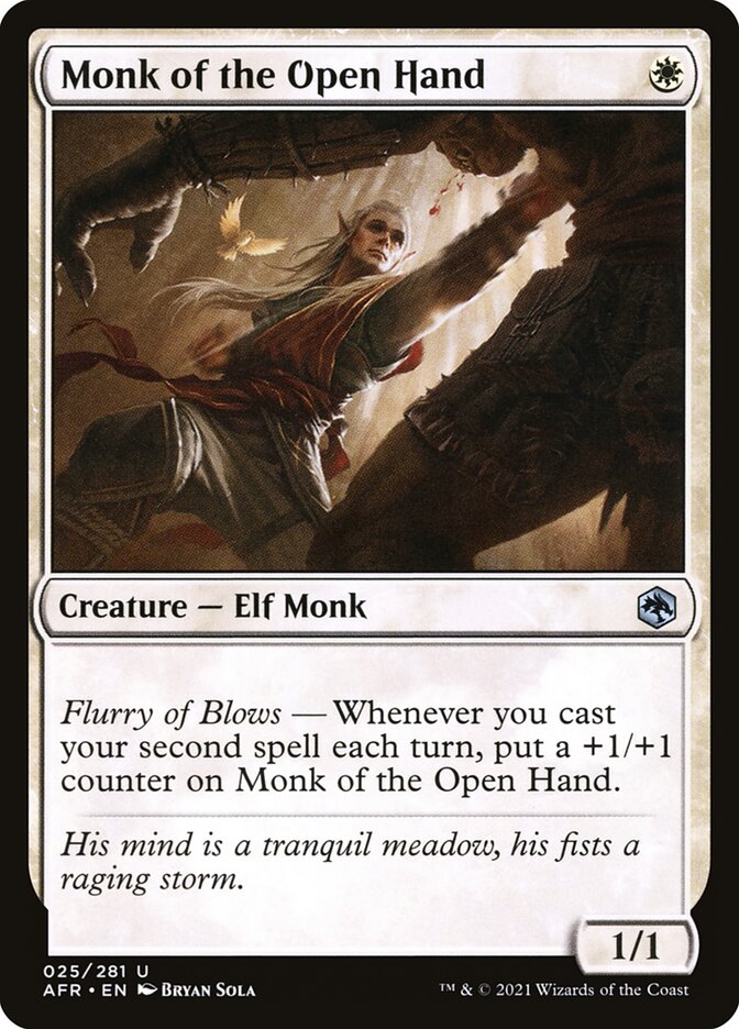Monk of the Open Hand 25 (Adventures in the Forgotten Realms)  | Good Games Morley