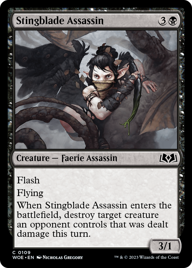 Stingblade Assassin [Wilds of Eldraine] | Good Games Morley