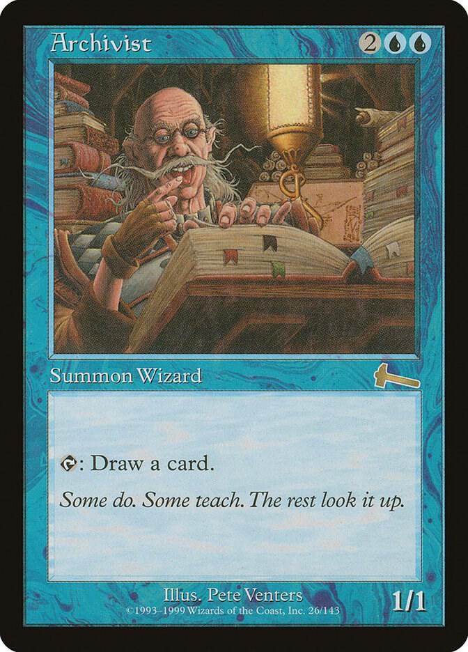 Archivist 26 (Urza's Legacy)  | Good Games Morley