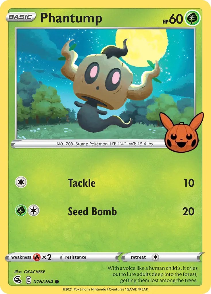 Phantump (016/264) [Trick or Trade] | Good Games Morley