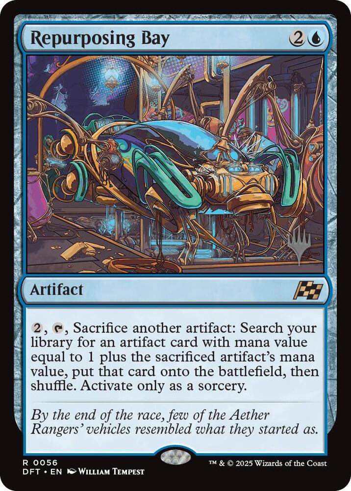 Repurposing Bay 56p/160 (Promo Pack: Aetherdrift)  - Foil | Good Games Morley