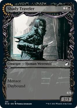 Shady Traveler Showcase 291/277 (Innistrad: Midnight Hunt)  | Good Games Morley