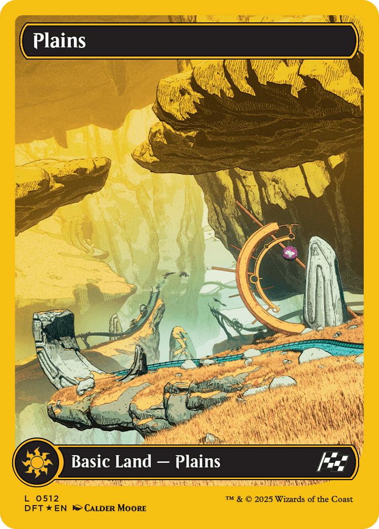 Plains (0512) (First-Place Foil) [Aetherdrift] | Good Games Morley