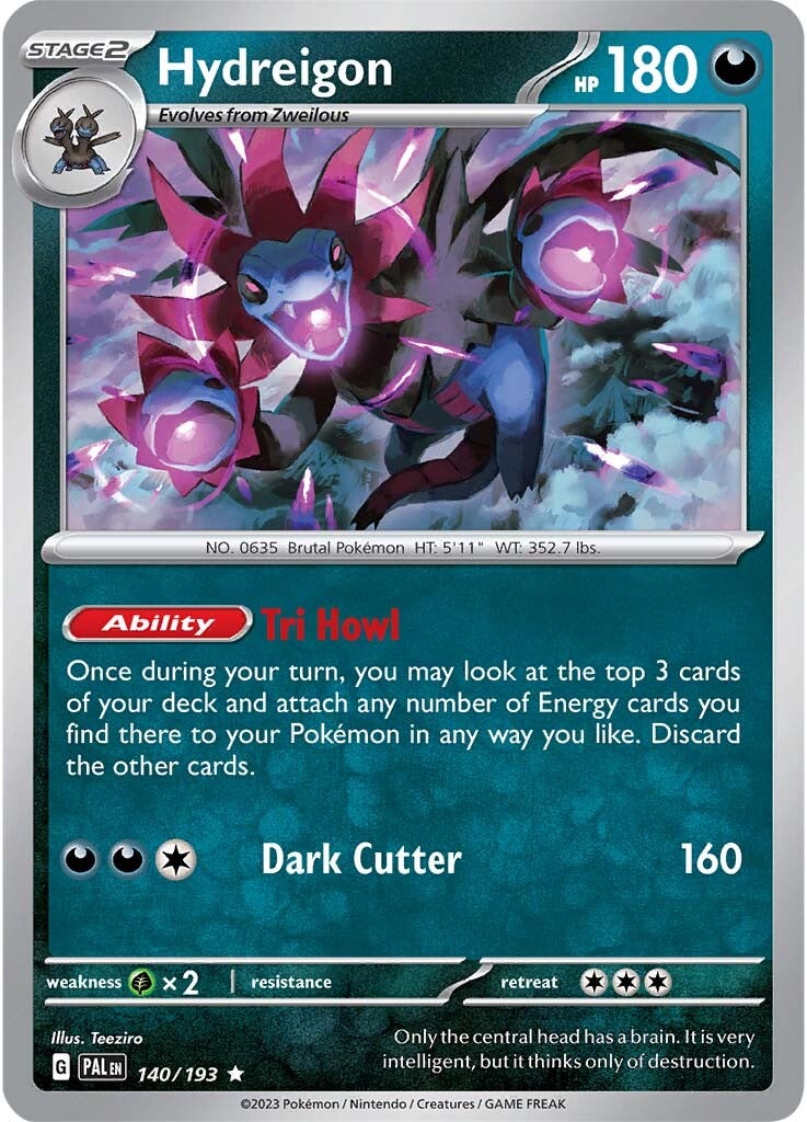 Hydreigon (140/193) [Scarlet & Violet: Paldea Evolved] | Good Games Morley