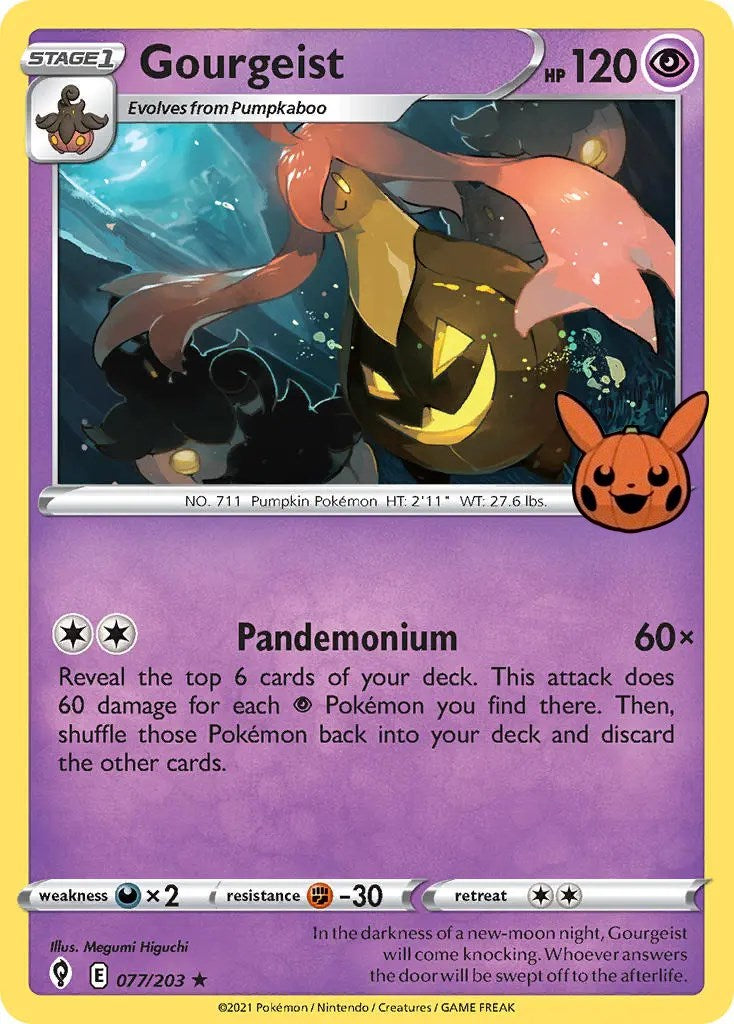 Gourgeist (077/203) [Trick or Trade] | Good Games Morley