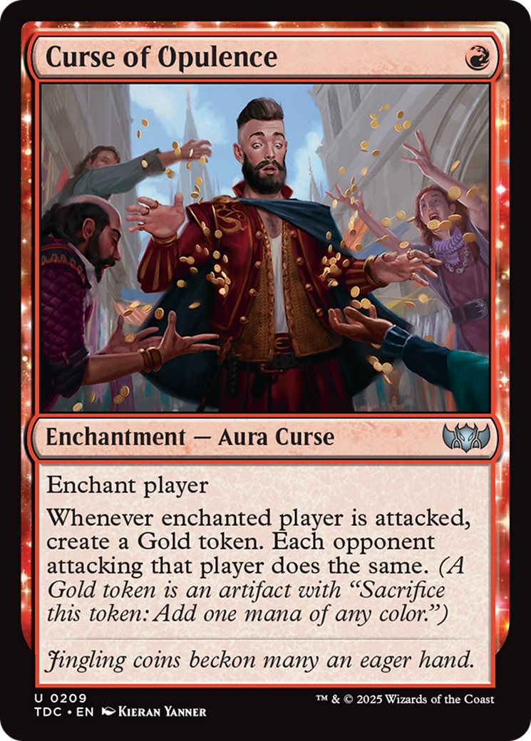Curse of Opulence [Tarkir: Dragonstorm Commander] | Good Games Morley