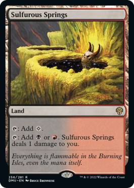 Sulfurous Springs 256/281 (Dominaria United)  | Good Games Morley