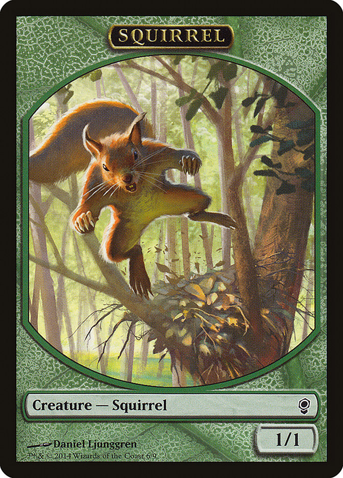 Squirrel Token [Conspiracy Tokens] | Good Games Morley