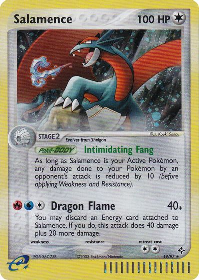 Salamence (19/97) (League Promo 2004) [League & Championship Cards] | Good Games Morley