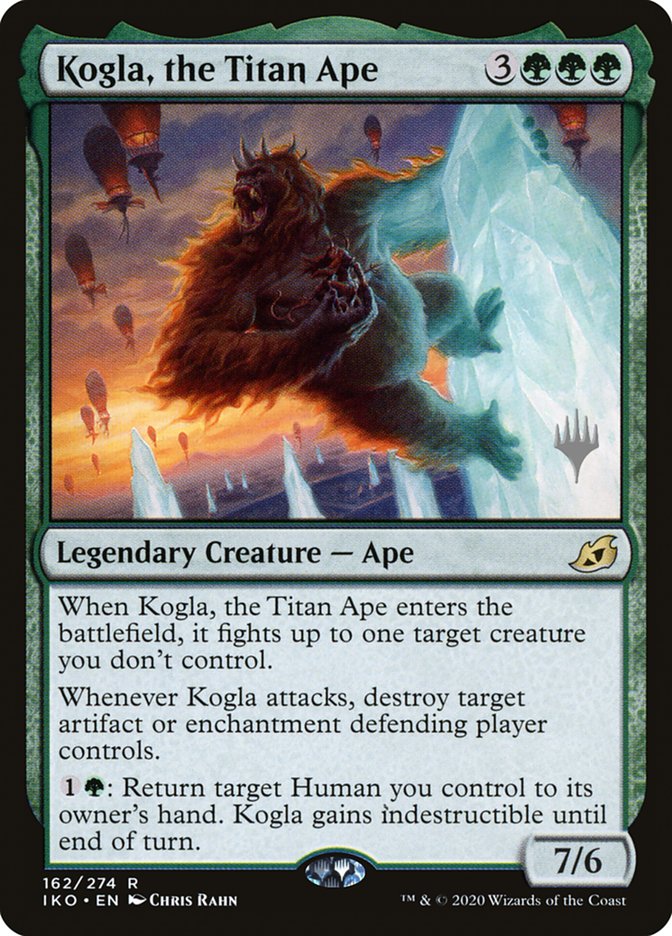 Kogla, the Titan Ape (Promo Pack) [Ikoria: Lair of Behemoths Promos] | Good Games Morley