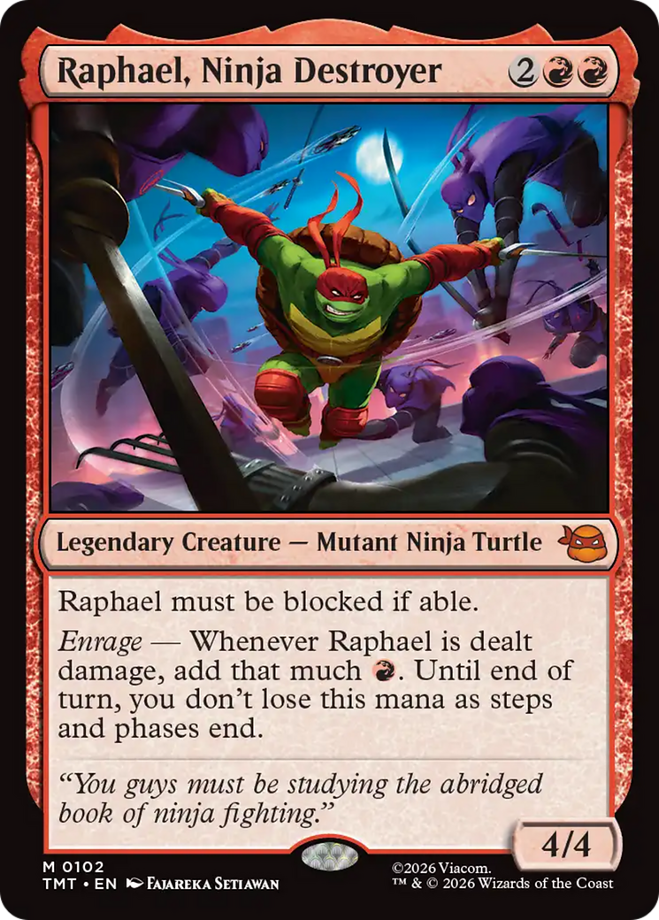 Raphael, Ninja Destroyer [Teenage Mutant Ninja Turtles] | Good Games Morley