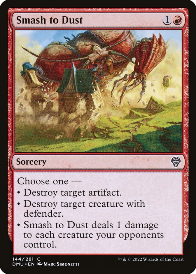 Smash to Dust 144 (Dominaria United)  - Foil | Good Games Morley