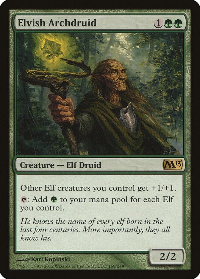 Elvish Archdruid 168/249 (Magic 2013 (M13))  - Foil | Good Games Morley