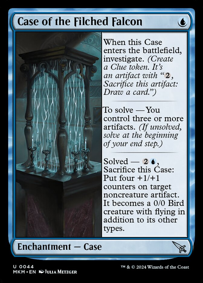 Case of the Filched Falcon 44/286 (Murders at Karlov Manor)  - Foil | Good Games Morley