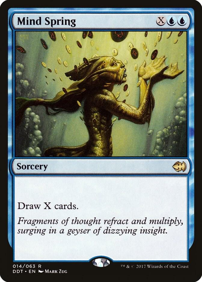 Mind Spring 14/63 (Duel Decks: Merfolk vs. Goblins)  | Good Games Morley