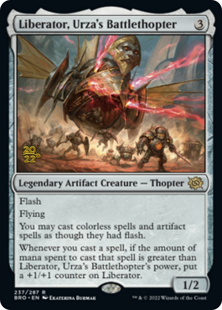 Liberator, Urza's Battlethopter [The Brothers' War Prerelease Promos] | Good Games Morley