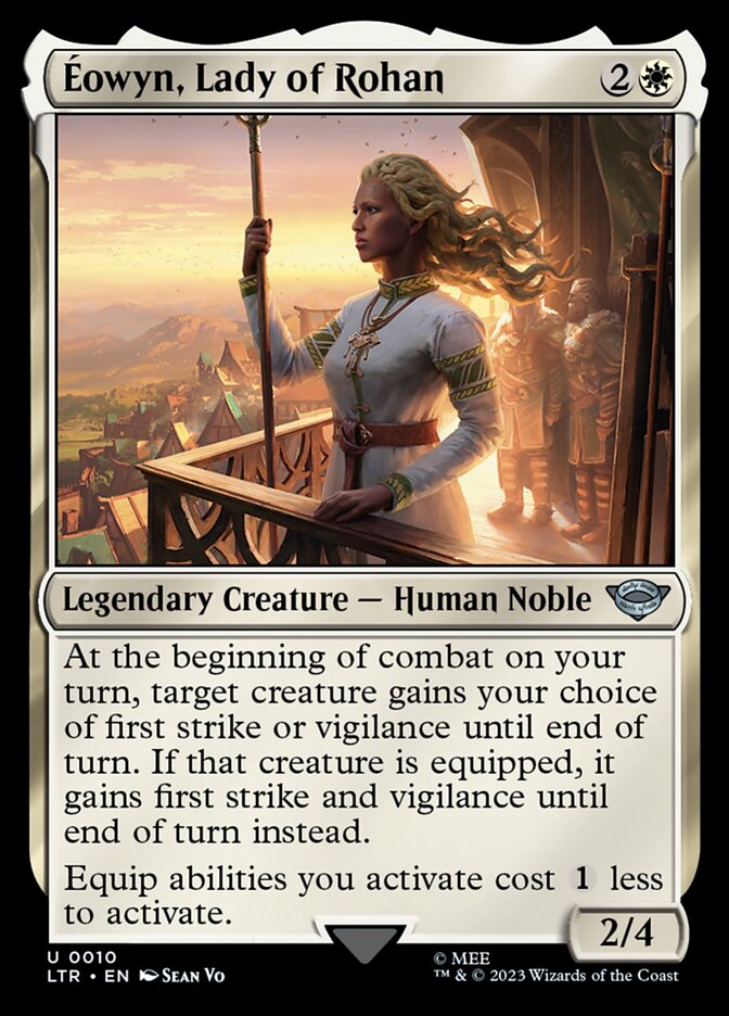 Éowyn, Lady of Rohan 10/281 (Universes Beyond: The Lord of the Rings: Tales of Middle-earth)  - Foil | Good Games Morley