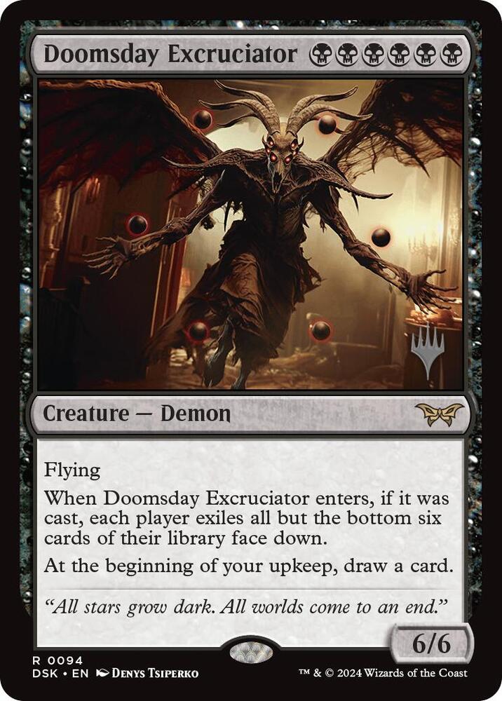 Doomsday Excruciator 94 (Promo Pack: Duskmourn: House of Horror)  | Good Games Morley