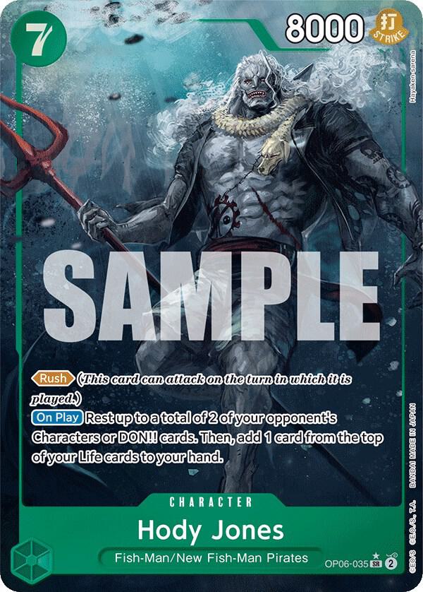 Hody Jones OP06-035 (Wings of the Captain)  - Alternate Art Foil | Good Games Morley