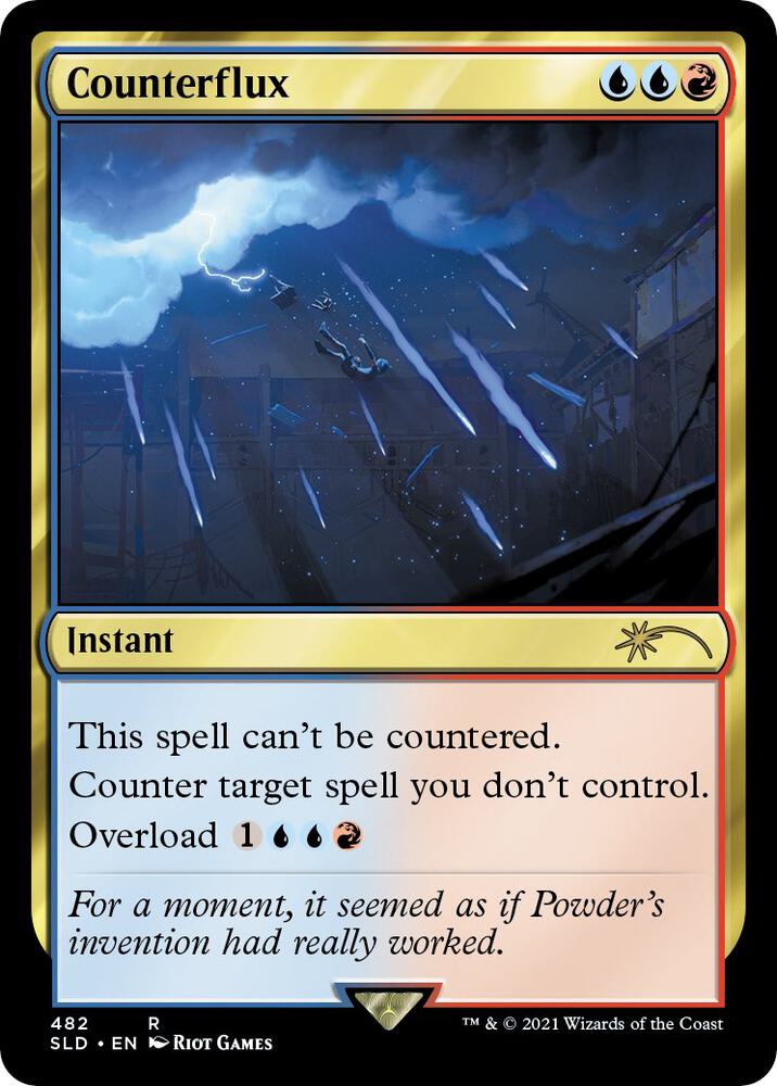 Counterflux 482 (Secret Lair Drop Series)  - Foil | Good Games Morley