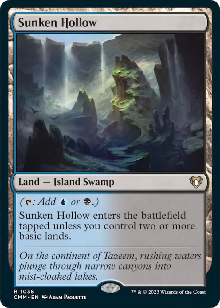 Sunken Hollow 1038/451 (Commander Masters)  | Good Games Morley