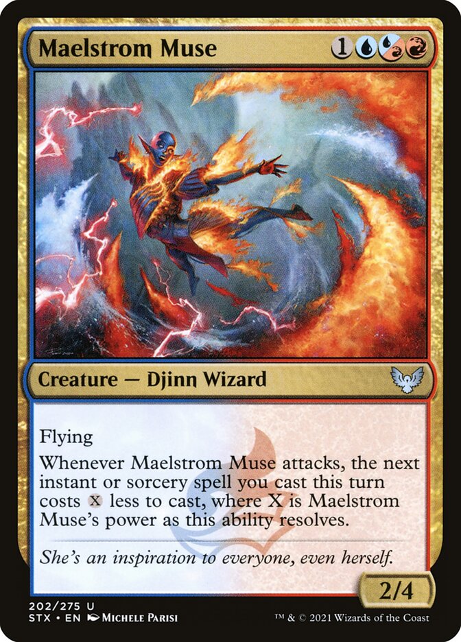 Maelstrom Muse 202 (Strixhaven: School of Mages)  - Foil | Good Games Morley
